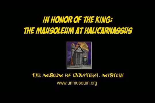 Mausoleum at Halicarnassus